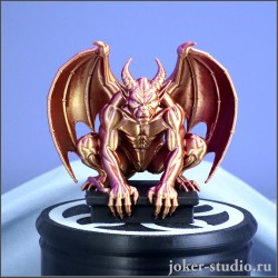 СТАТУЭТКА ГОРГУЛЬЯ ИНТЕРЬЕРНАЯ ФИГУРКА и КРАСИВЫЙ ПОДАРОК В ФЭНТЕЗИЙНО-МИСТИЧЕСКОМ СТИЛЕ